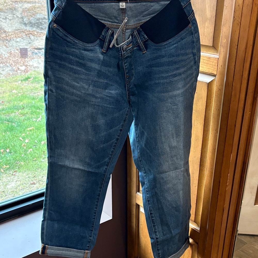 Jcrew Maternity Dark Blue Ankle Jeans for Women